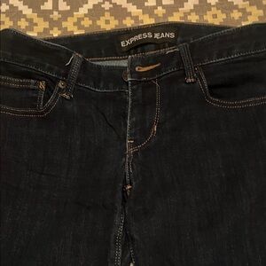Express Dark Blue Denim Jeans
